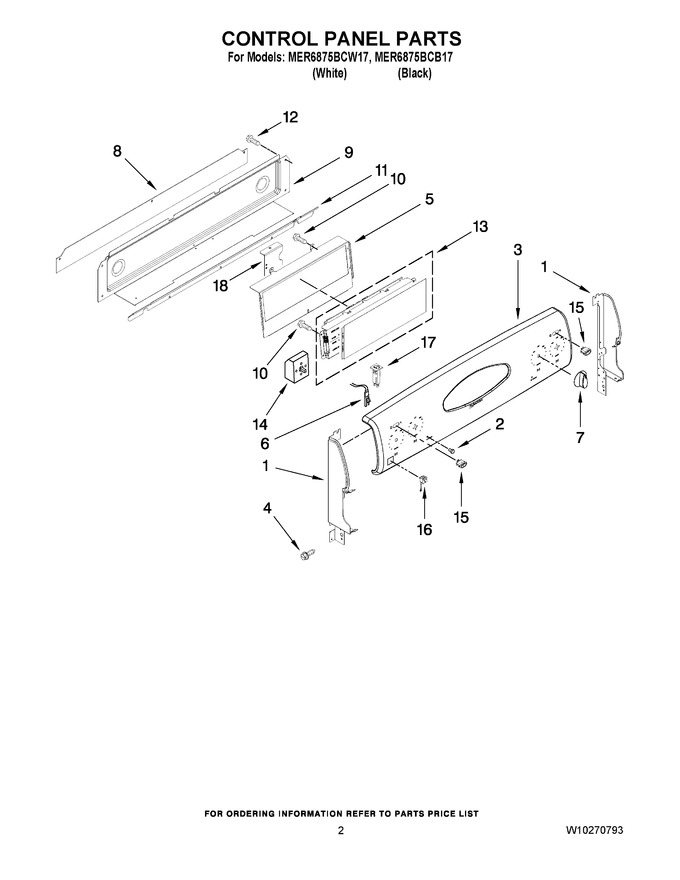 Diagram for MER6875BCW17