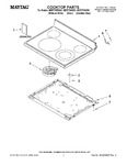 Diagram for 01 - Cooktop Parts