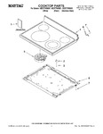 Diagram for 01 - Cooktop Parts