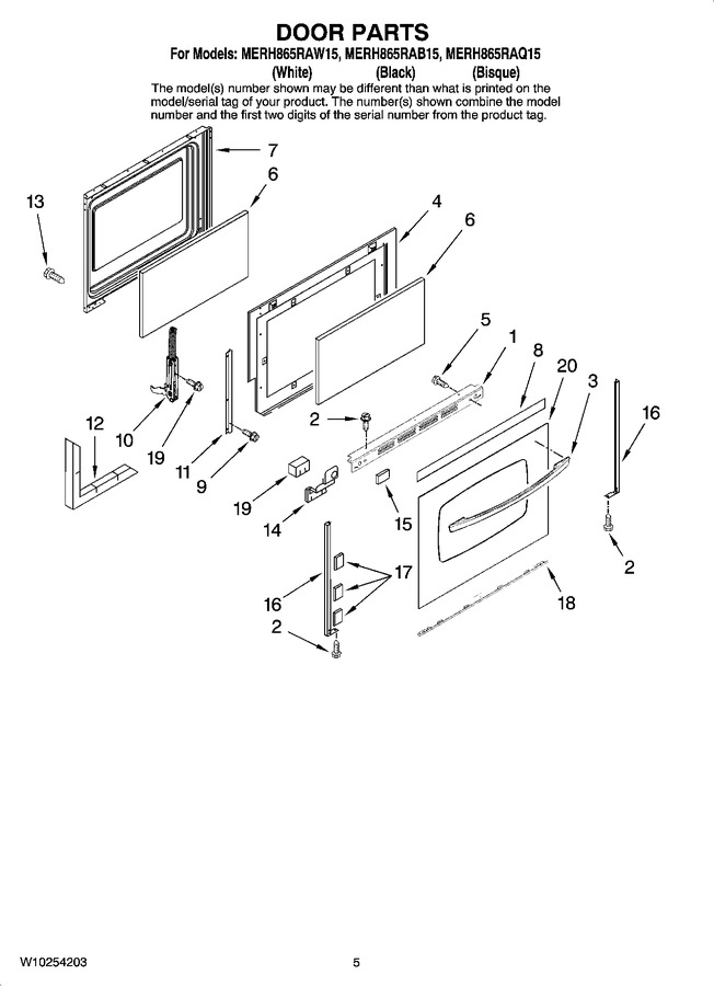 Diagram for MERH865RAB15