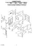 Diagram for 02 - Cabinet Parts