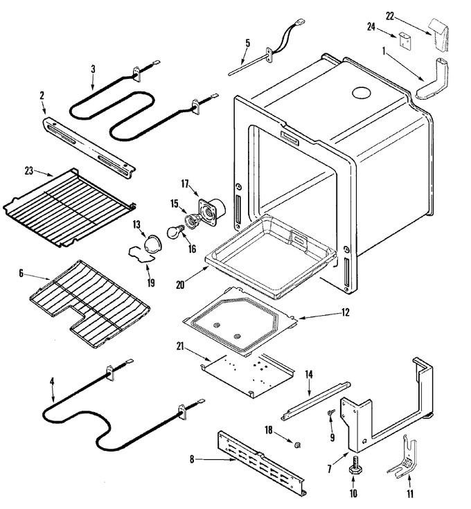 Diagram for MERL752BAW