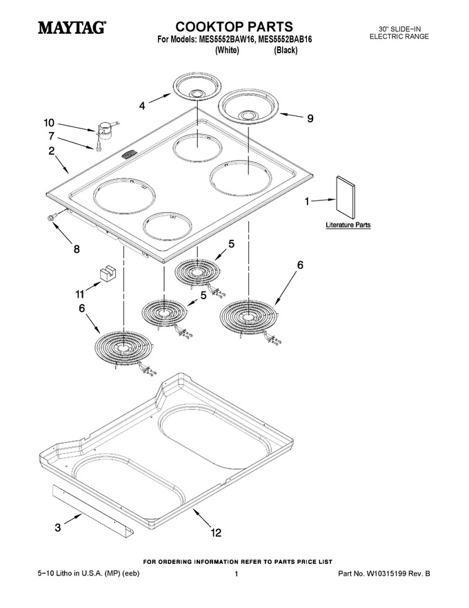 Diagram for MES5552BAW16