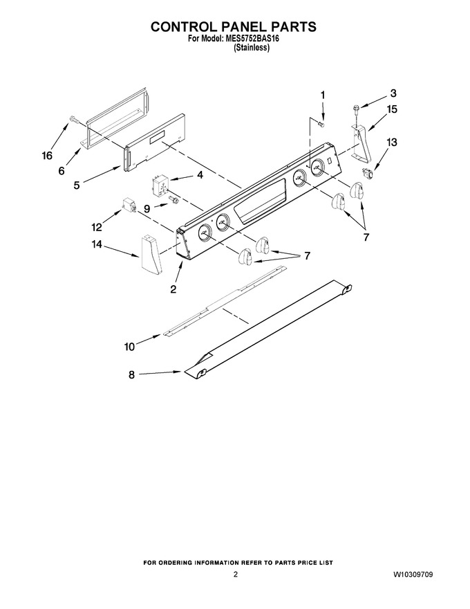 Diagram for MES5752BAS16