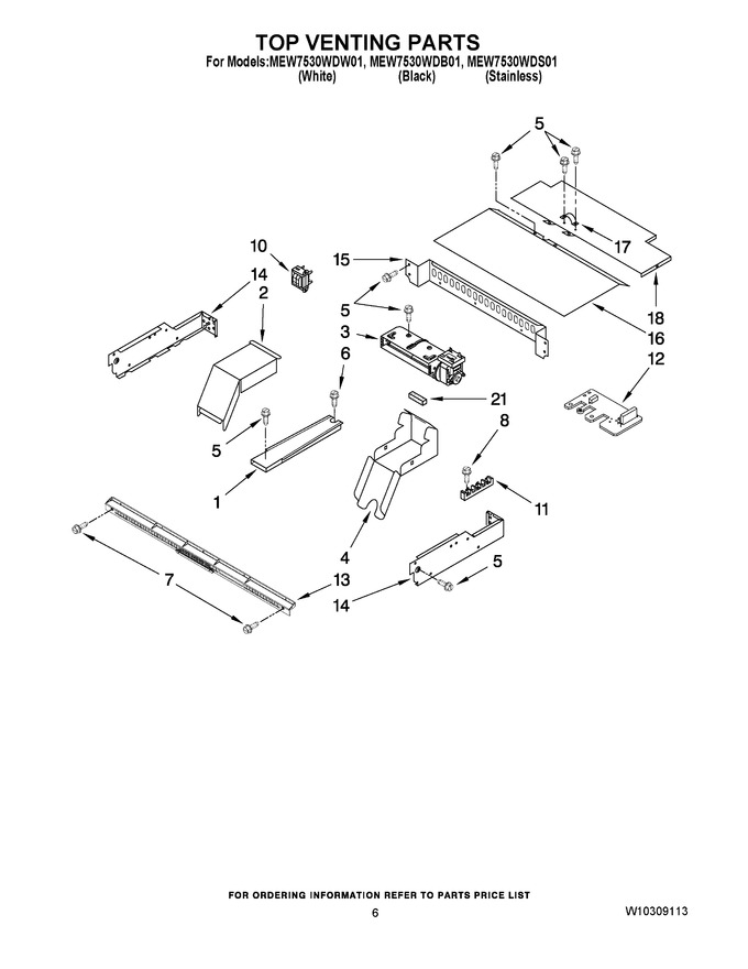 Diagram for MEW7530WDW01