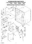 Diagram for 02 - Refrigerator Liner Parts