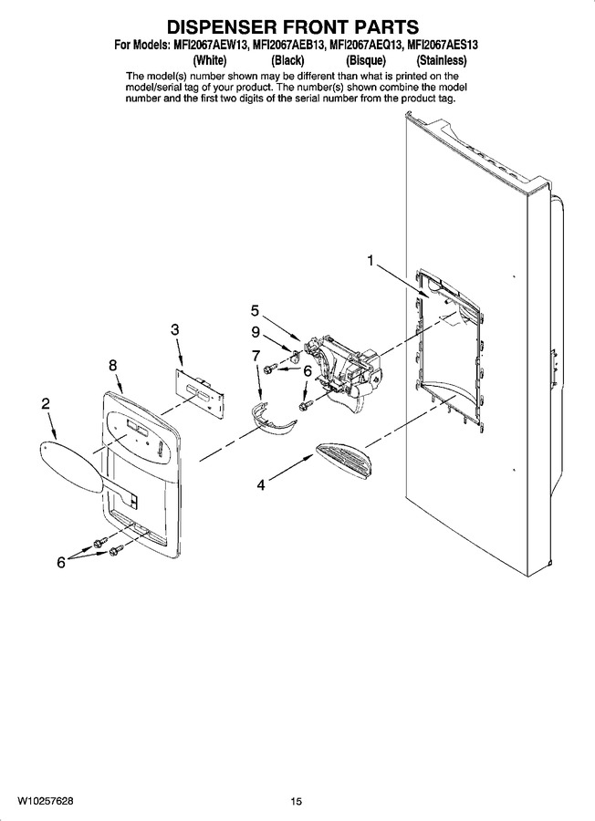 Diagram for MFI2067AEQ13