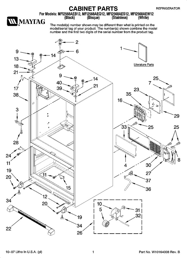 Diagram for MFI2568AEW12