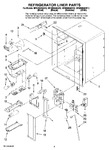 Diagram for 02 - Refrigerator Liner Parts