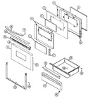 Diagram for 03 - Door/drawer (ada, Adh, Adl, Adq, Adw)