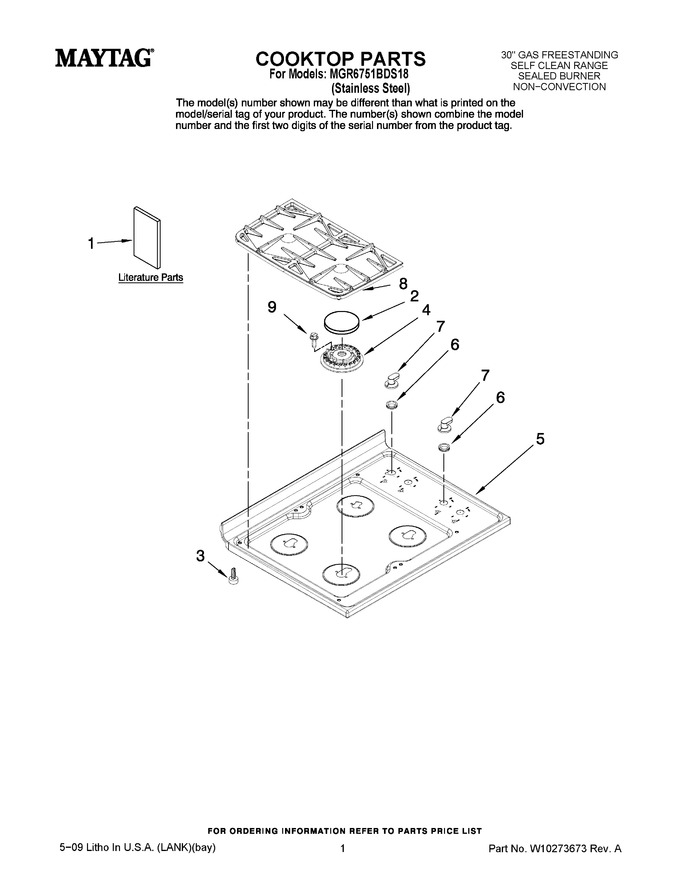 Diagram for MGR6751BDS18