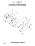 Diagram for 05 - Upper Door Parts