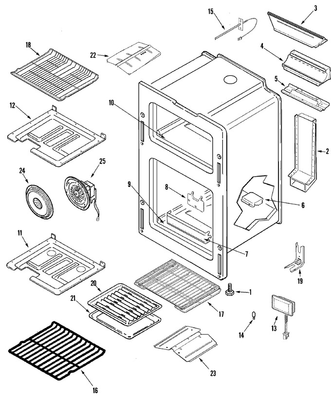 Diagram for MGR6875ADW