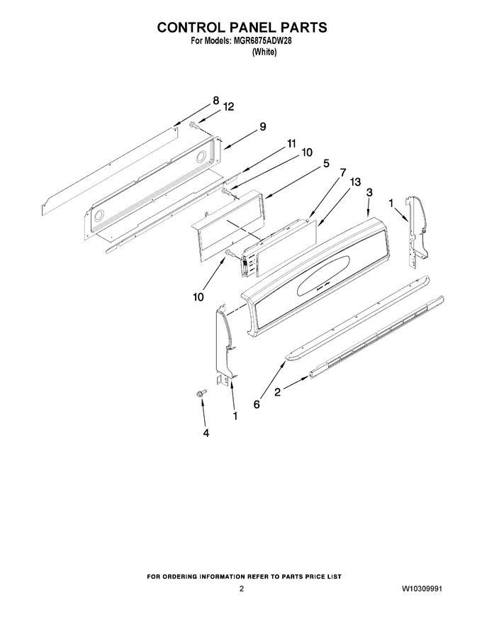 Diagram for MGR6875ADW28