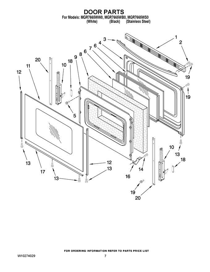 Diagram for MGR7665WB0