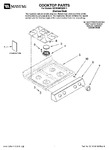 Diagram for 01 - Cooktop Parts