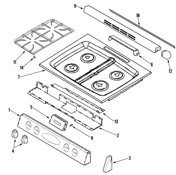 Diagram for MGS5875BDB