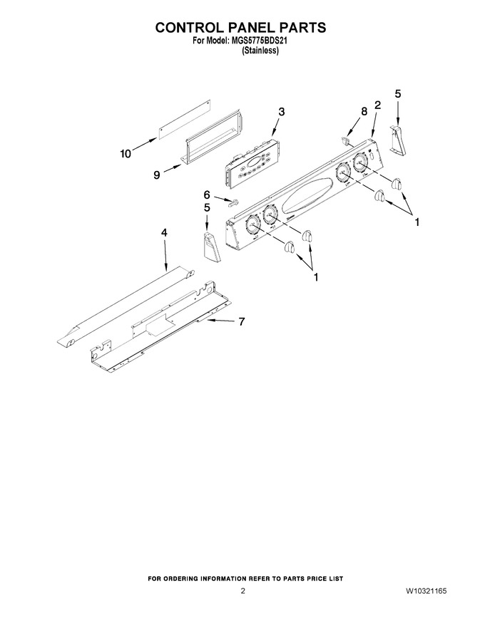 Diagram for MGS5775BDS21