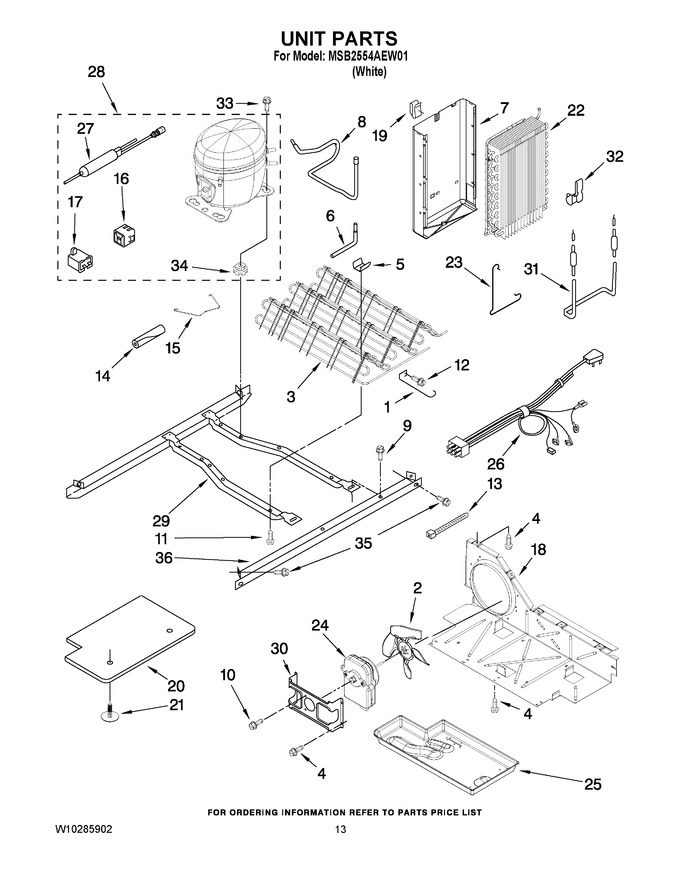 Diagram for MSB2554AEW01