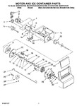 Diagram for 05 - Motor And Ice Container Parts