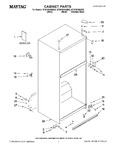 Diagram for 01 - Cabinet Parts