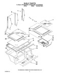 Diagram for 03 - Shelf Parts