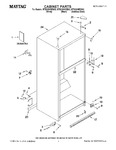 Diagram for 01 - Cabinet Parts