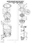 Diagram for 03 - Motor, Basket And Tub Parts