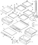 Diagram for 11 - Shelves & Accessories