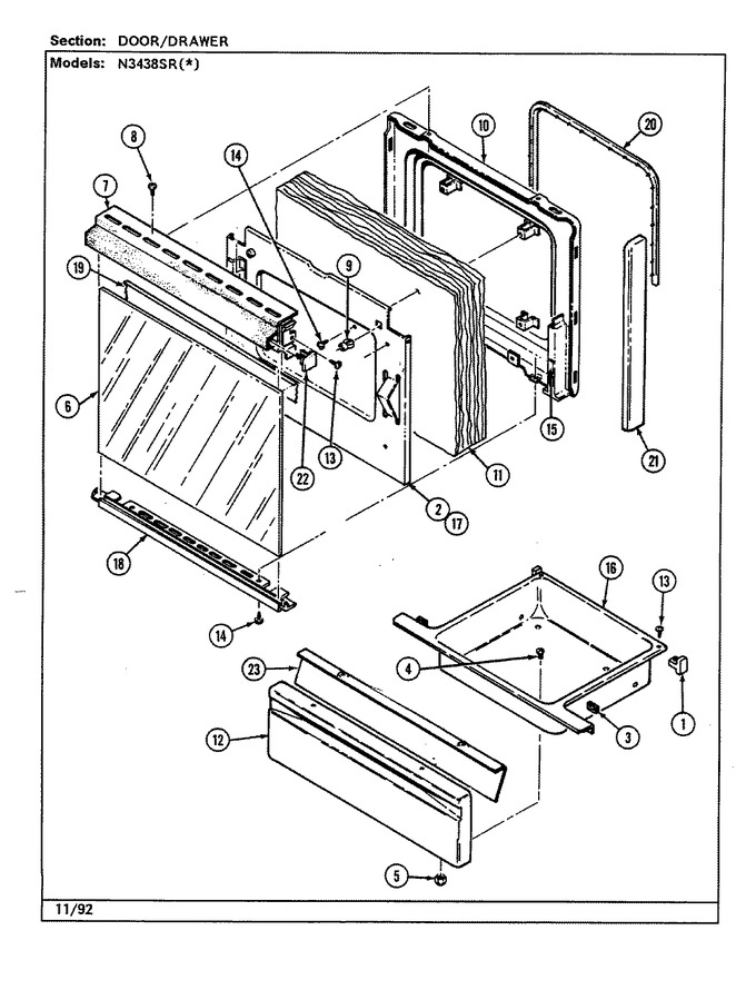 Diagram for N3438SRA