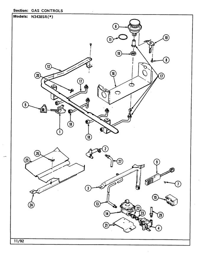 Diagram for N3438SRA