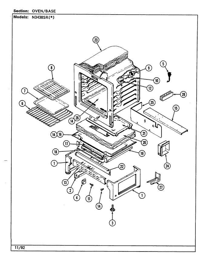 Diagram for N3438SRA