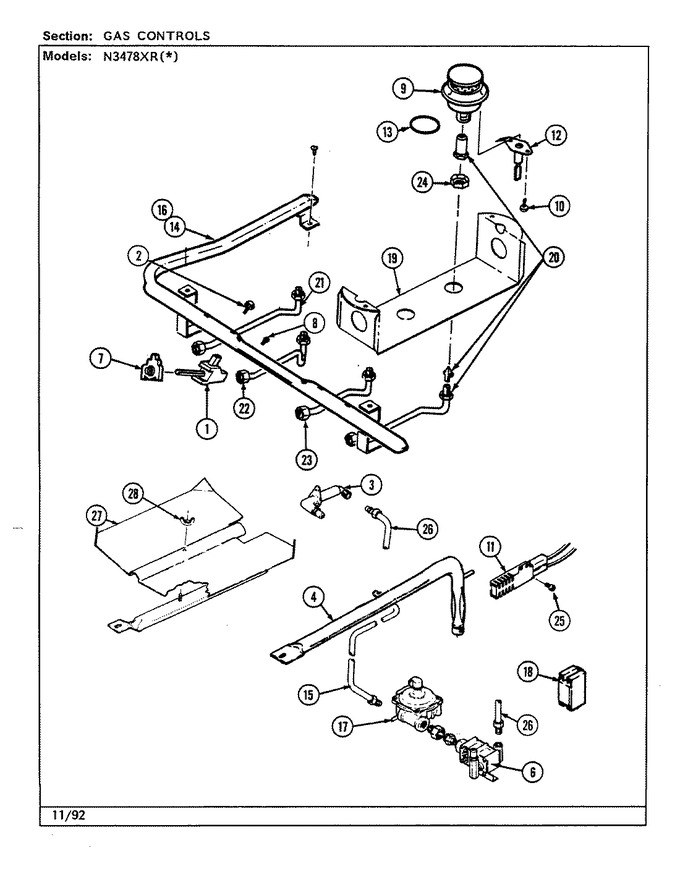 Diagram for N3478XRW