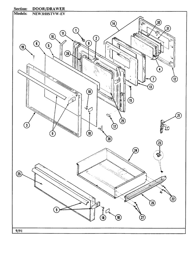 Diagram for NEW3H8STVW-EV