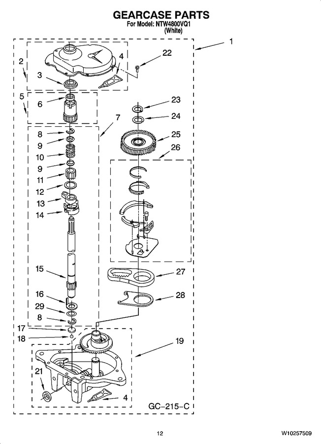 Diagram for NTW4800VQ1