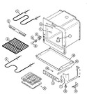 Diagram for 04 - Oven/base