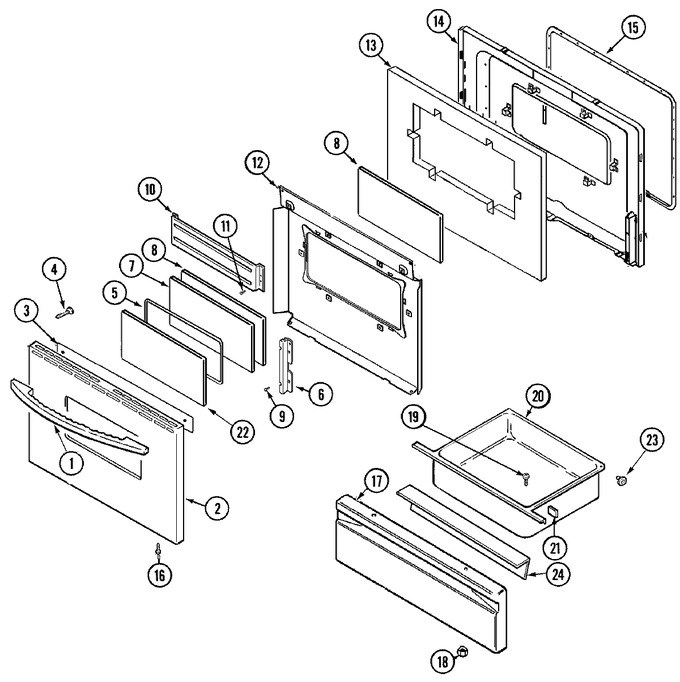 Diagram for PGR5710BDW