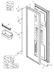 Diagram for 06 - Freezer Door (rjrs4880d)