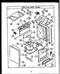 Diagram for 02 - Lower Oven Cabinet Assy