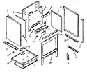 Diagram for 04 - Oven Cabinet Assy
