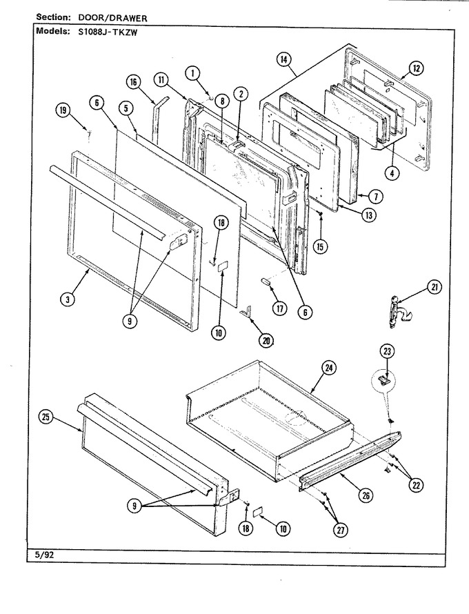 Diagram for S1088J-TKZW