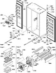 Diagram for 05 - Hinges, Ice Maker And Accessories