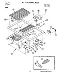 Diagram for 10 - Top/grill Pan (s156w)