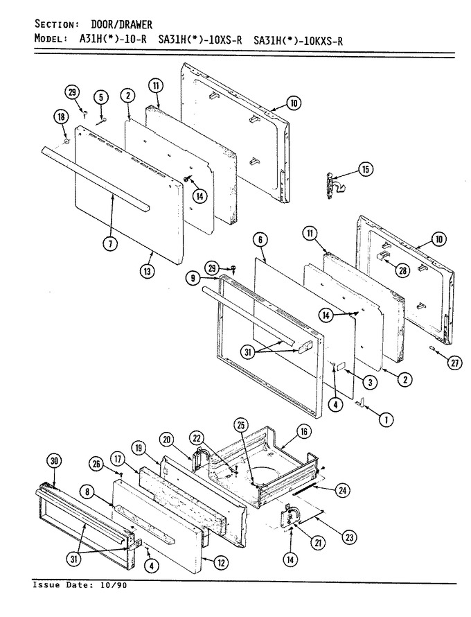 Diagram for SA31HK-10KXS-R