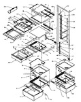 Diagram for 13 - Ref Shelving & Drawers