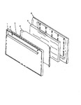 Diagram for 06 - Solid Oven Door Assy