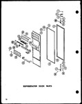 Diagram for 10 - Ref Door Parts