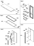 Diagram for 11 - Refrigerator Door, Door Trim And Handles