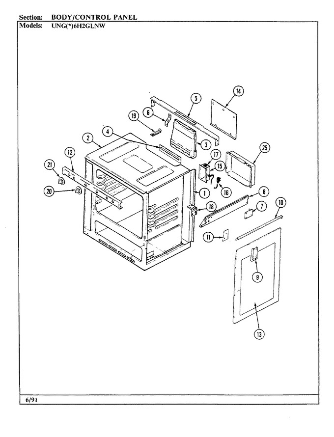 Diagram for UNGW6H2GLNW-AD