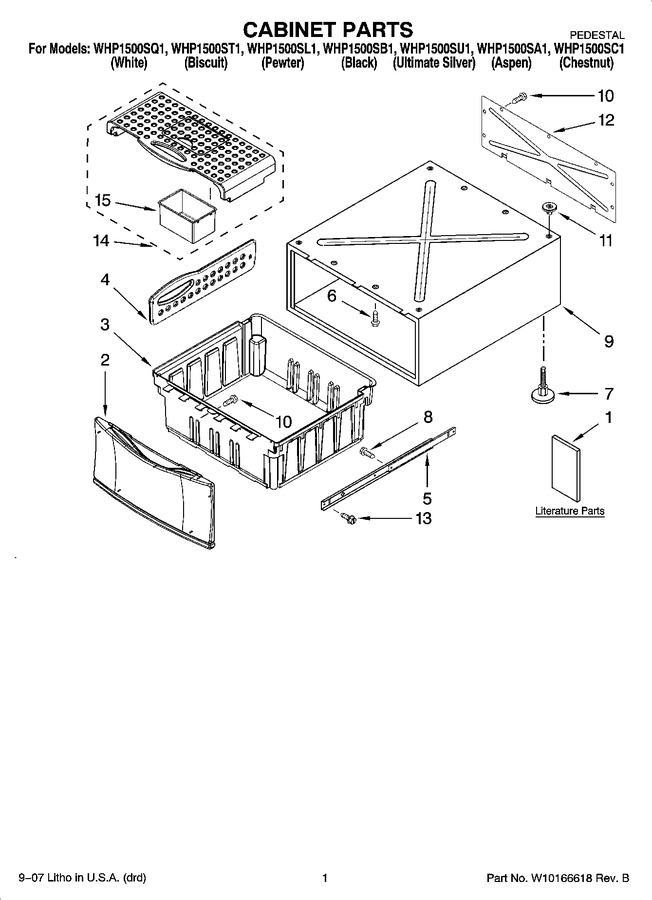 Diagram for WHP1500SU1